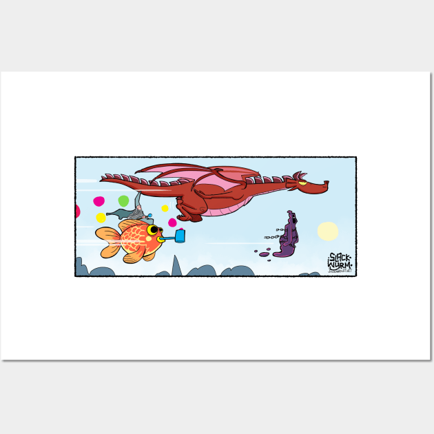 Take Flight Wall Art by Slack Wyrm